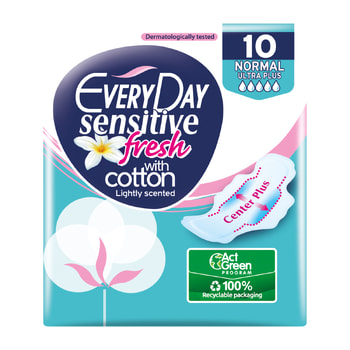 EVERY DAY Σερβιέτες Sensitive Fresh Normal Ultra Plus