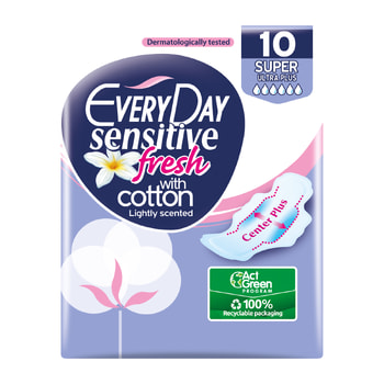EVERY DAY Σερβιέτες Sensitive Fresh Super Ultra Plus