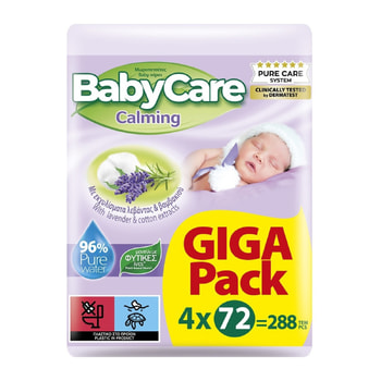 Babycare Calming Giga Pack Baby Wipes