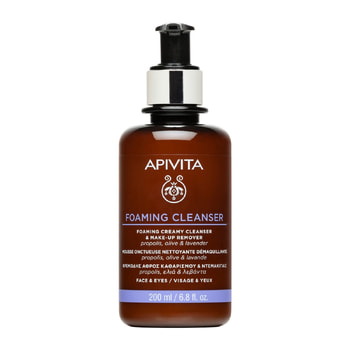Apivita Αφρός Καθαρισμού με Ελιά & Λεβάντα – 200 ml