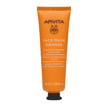 Apivita Face Mask Orange Radiance 50ml (Μάσκα Προσώπου Πορτοκάλι για Λάμψη)