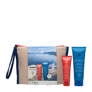 Apivita Promo Bee Sun Safe Ενυδατική Κρέμα-Gel Προσώπου SPF50 & Δώρο After Sun