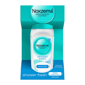 Noxzema Αποσμητικό Roll On Shower Fresh Natural