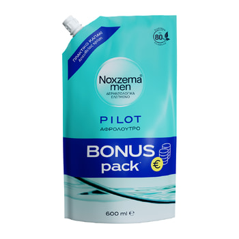 Noxzema Men Αφρόλουτρο Pilot Bonus Pack