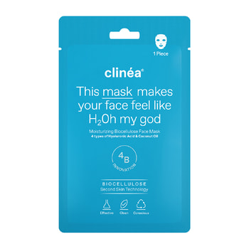 Clinea Μάσκα Προσώπου Ενυδάτωσης Moisturizing Biocellulose Face Mask