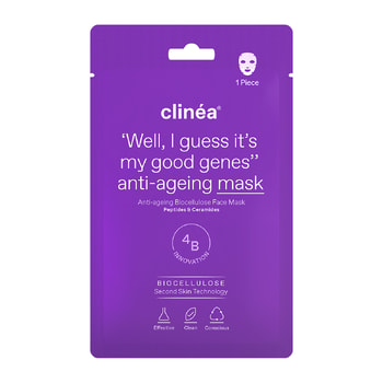 Clinea Μάσκα Προσώπου Αντιγήρανσης Anti-Ageing Biocellulose Face Mask