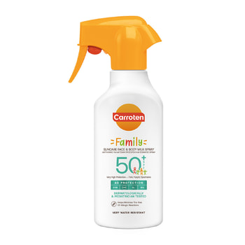 Carroten Family Trigger Spray Sunscreen Lotion SPF50