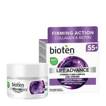 Bioten Lift Advance Day Cream 55+ Κρέμα Ημέρας & Νύχτας – 50 ml