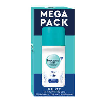 Noxzema Aποσμητικό Rollon Pilot Mega Pack