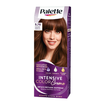 Palette Semi-Set Permanent Cream Hair Colour No.5.76