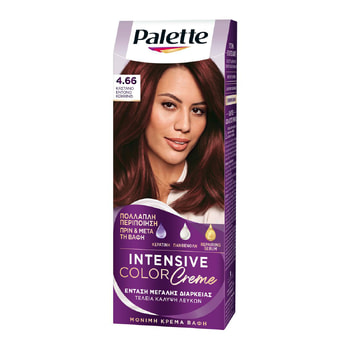 Palette Semi-Set Permanent Hair Colour Cream No 4.66