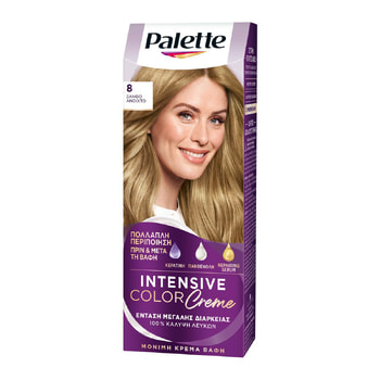 Palette Semi-Set Permanent Cream Hair Colour No.8