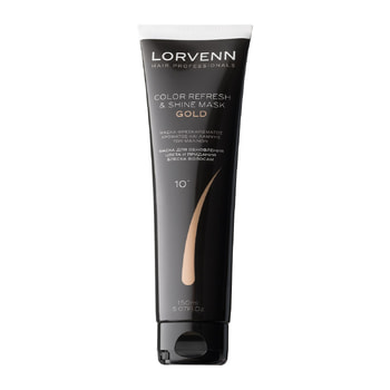 Lorvenn Hair Professionals Color Refresh & Shine Mask Gold