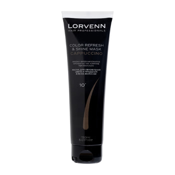 Lorvenn Hair Professionals Color Refresh & Shine Mask Cappuccino