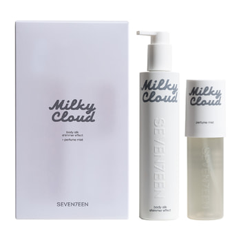 Seventeen Milky Cloud Set - Body Silk Shimmer Effect & Perfume Mist