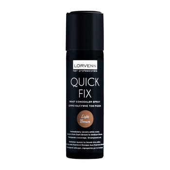 Lorvenn Hair Professionals Quick Fix Root Cover Spray Light Brown