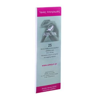 Simoun Hair Removal Strips – 25 pcs