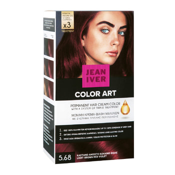 Jean Iver KIT Color Art 5.68 Light Brown Red Violet