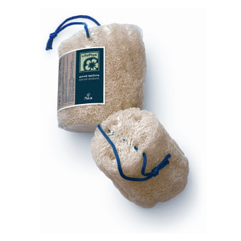 Lifoplus Raw Loofah with Cord Small 15cm