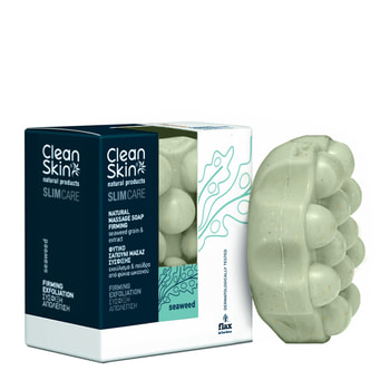 Cleanskin Φυσικό Σαπούνι Massage Για Αδυνάτισμα & Σύσφιξη Με Φύκια