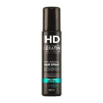 HD Non Aerosol Hairspray Πολύ Δυνατό Kράτημα – 200 ml
