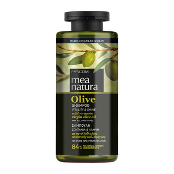 MEA Natura Olive Σαμπουάν Ζωντάνια & Λάμψη