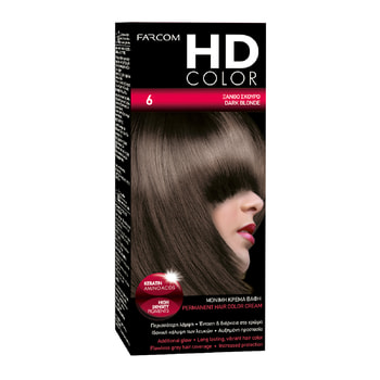 HD Hair Colour Kit 6-Dark Blonde