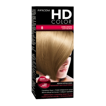 HD Hair Color Set 8-Light Blonde