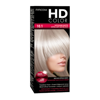 HD Hair Color Kit 10.1-Ultra Light Ash Blonde Sandré
