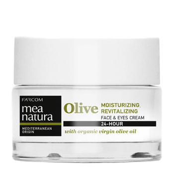MEA Natura Olive 24H Κρέμα Για Πρόσωπο & Μάτια