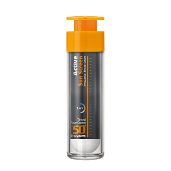 Frezyderm Active Sun Screen Tinted Face Fluid SPF50+