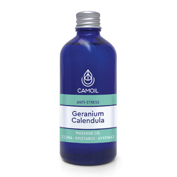 Camoil Geranium Calendula Anti-Stress Massage Oil