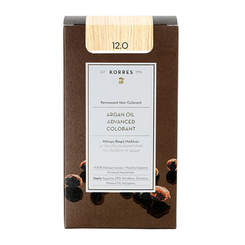 Korres Argan Oil Advanced Colorant 12.0 Ξανθό Special Blonde