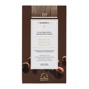 Korres Argan Oil Advanced Colorant 7.17 Ξανθό Σκούρο Beige