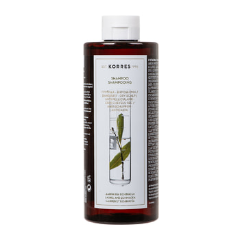 Korres Bay Laurel & Echinacea Shampoo for Dandruff & Dry Scalp – 400 ml