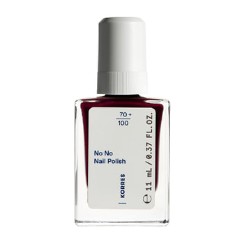 Korres No No Nail Polish – 59 Burgundy Red 11 ml