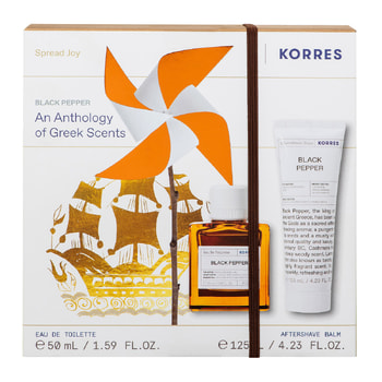 Korres Black Pepper Set Eau De Toilette