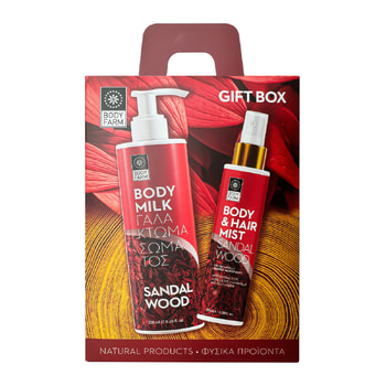 Bodyfarm Gift Box Sandalwood Body Milk & Mist
