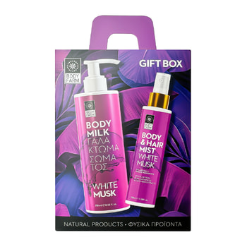 Bodyfarm Gift Box White Musk Body Milk & Mist