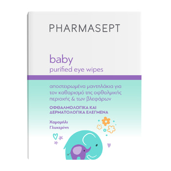 Pharmasept Purified Eye Wipes