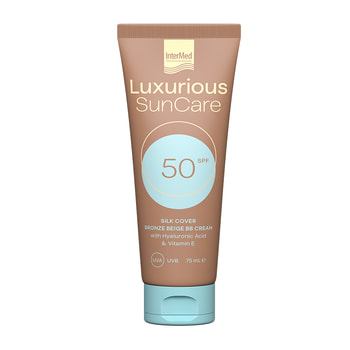 Luxurious SunCare Silk Cover BB Cream With Hyaluronic Acid SPF50