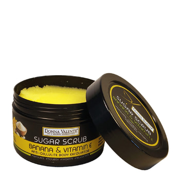 Donna Valente Body Scrub with Sugar, Banana & Vitamin E