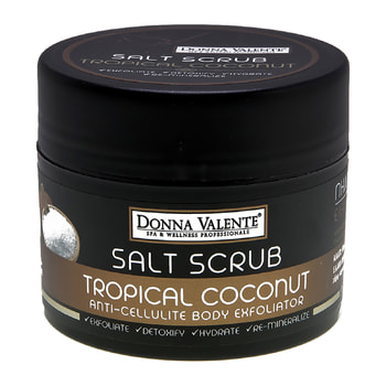 Donna Valente Body Peeling with Salt and Coconut Oil