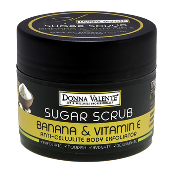 Donna Valente Body Peeling with Sugar, Banana & Vitamin E