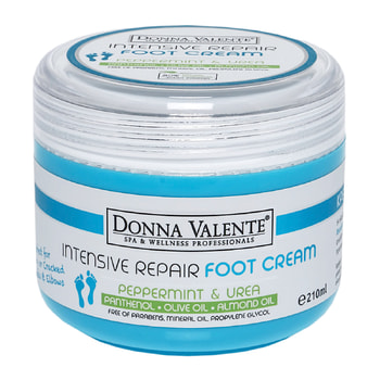 Donna Valente Intensive Hydrating and Repairing Foot Cream with Urea