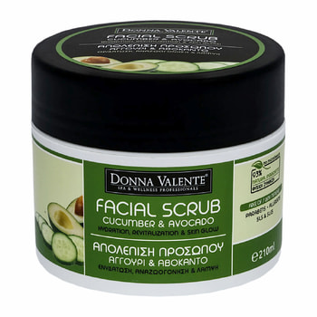 Donna Valente Face Peeling with Cucumber & Avocado
