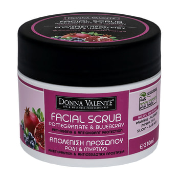 Donna Valente Face Peeling with Pomegranate & Blueberry