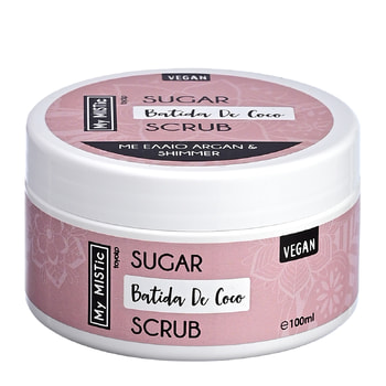 Toyoko Shimmering Sugar Scrub Batida De Coco With Argan My MISTic