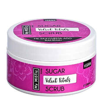 Toyoko Sugar Scrub Velvet Petals With Cotton My MISTic