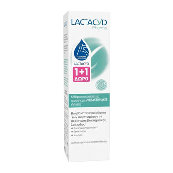 Lactacyd Καθαριστικό Ευαίσθητης Περιοχής Με Φυσικούς Αντιβακτηριακούς Παράγοντες Pharma Antibacteria